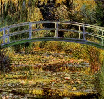 Flores Painting - Estanque De Nenúfares Claude Monet Impresionismo Flores